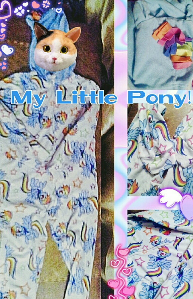 RAINBOW DASH MLP onsie 7/8
